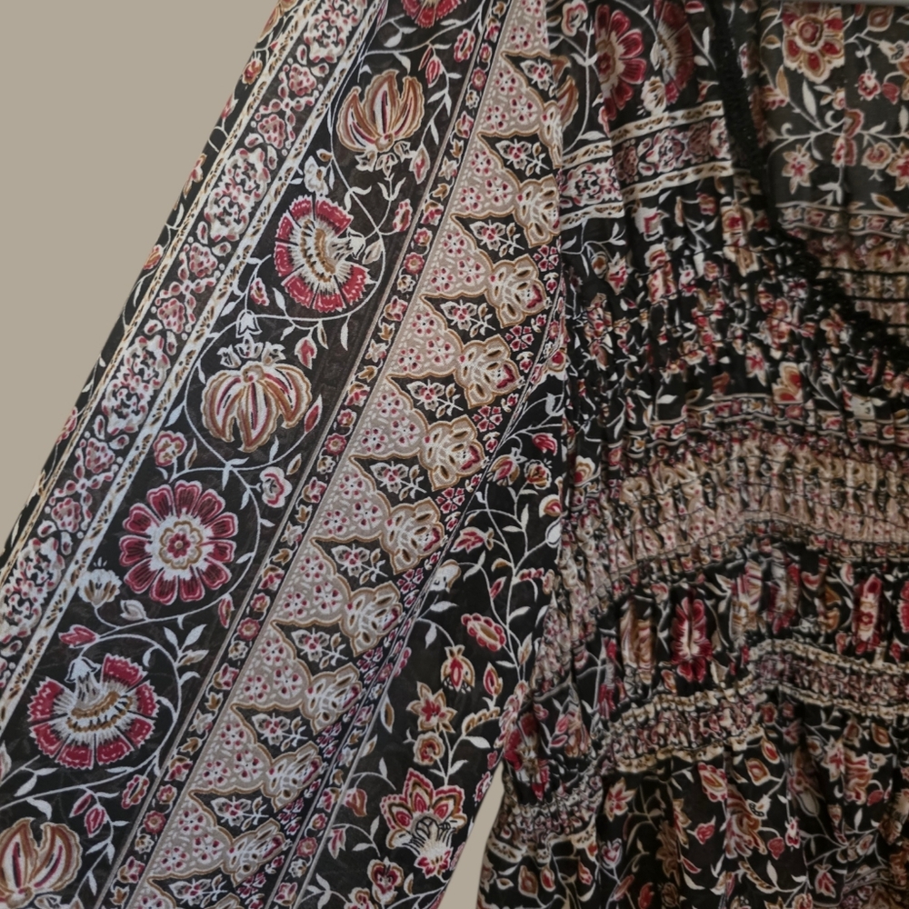 Boho Gypsy Loose Fit Top - Picture 5 of 16